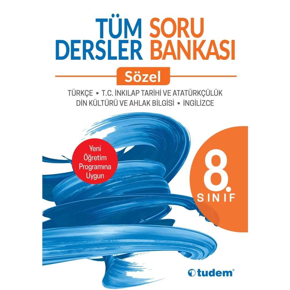 TUDEM 8.SINIF TÜM DERSLER SÖZEL SORU BANKASI