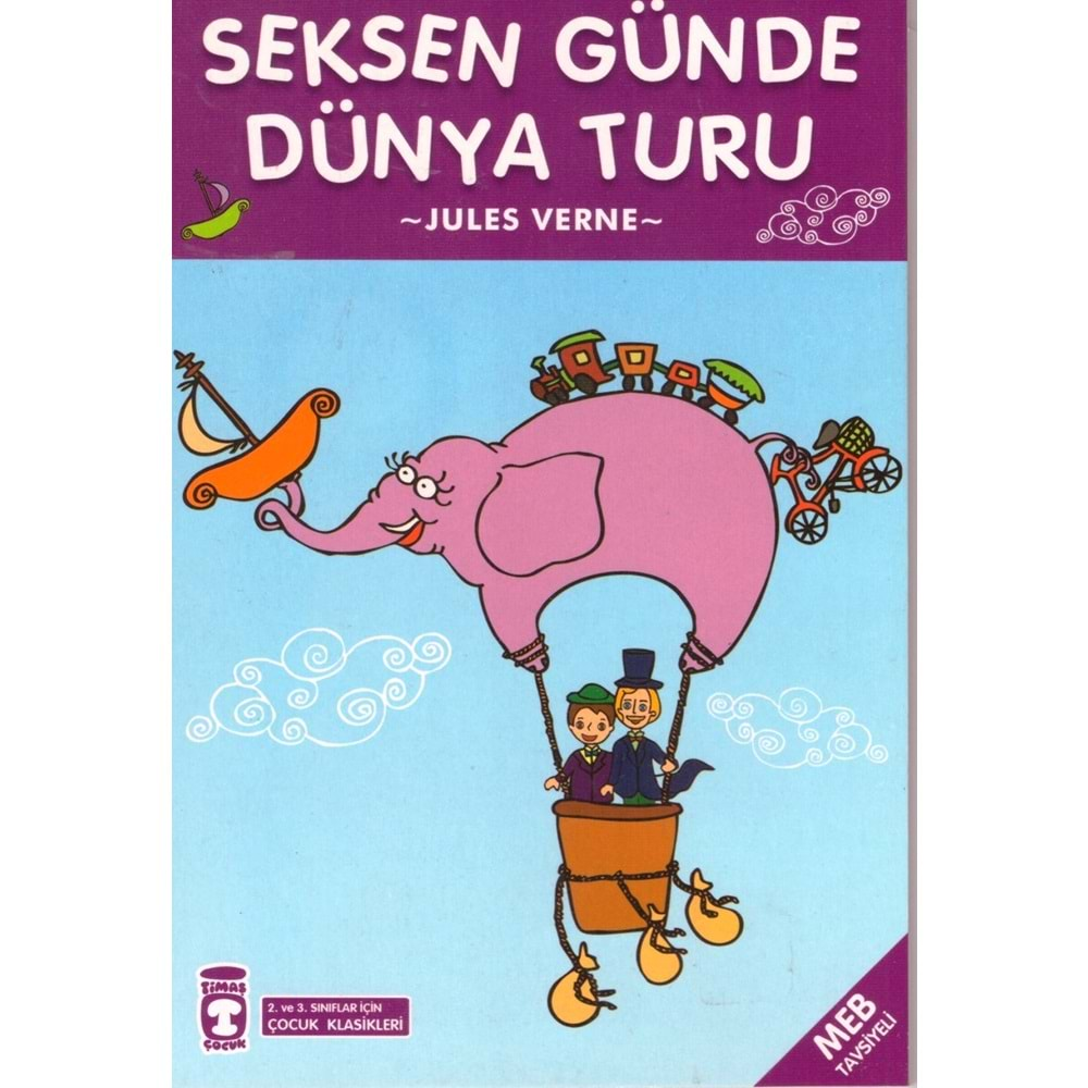 TİMAŞ SEKSEN GÜNDE DÜNYA TURU-ÇOCUK KLASİKLERİ