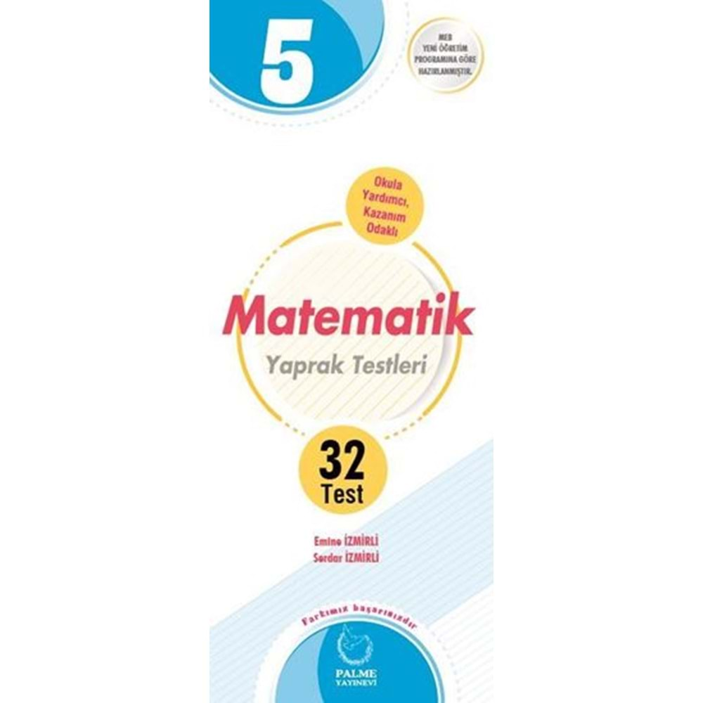 PALME 5.SINIF MATEMATİK YAPRAK TEST