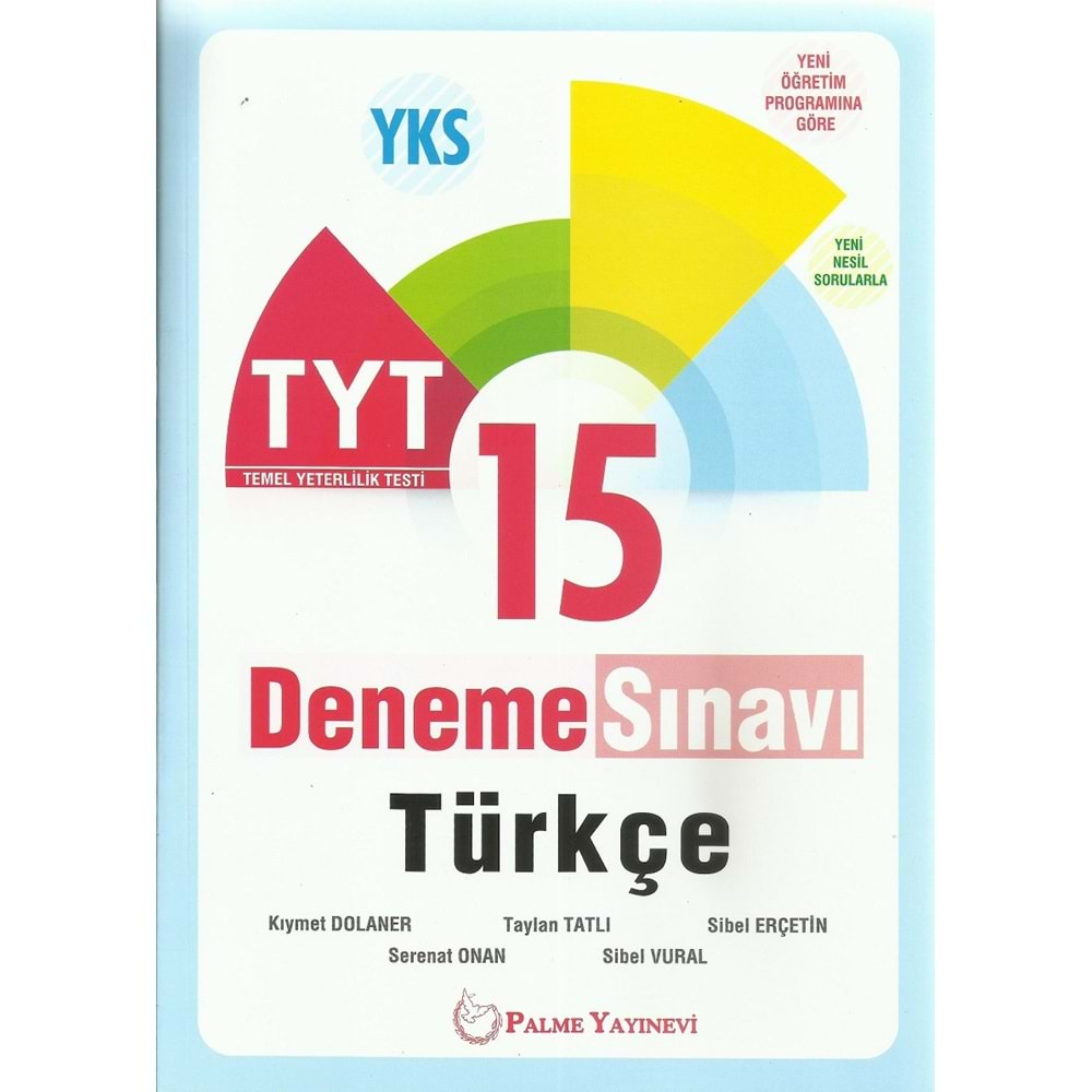 PALME TYT TÜRKÇE 15 DENEME