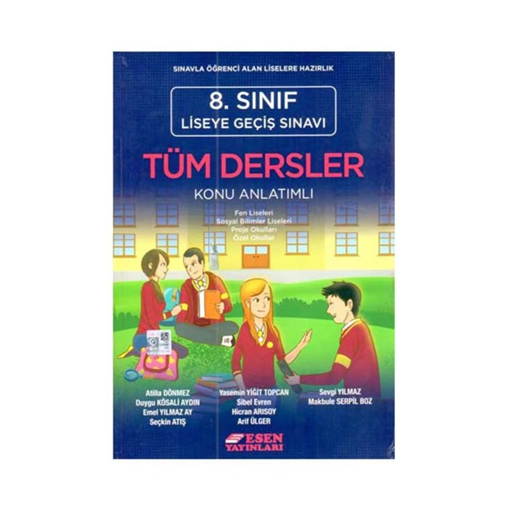 ESEN 8.SINIF LGS TÜM DERSLER KONU ANLATIM