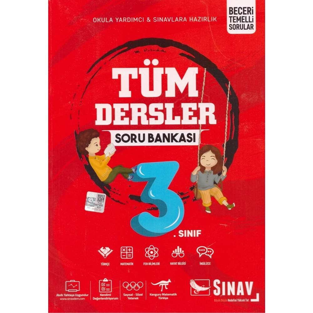 SINAV 3.SINIF TÜM DERSLER SORU BANKASI