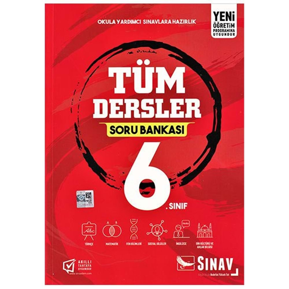 SINAV 6.SINIF TÜM DERSLER SORU BANKASI