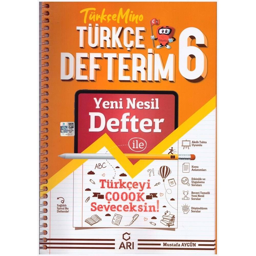 ARI 6.SINIF AKILLI TÜRKÇE DEFTERİ