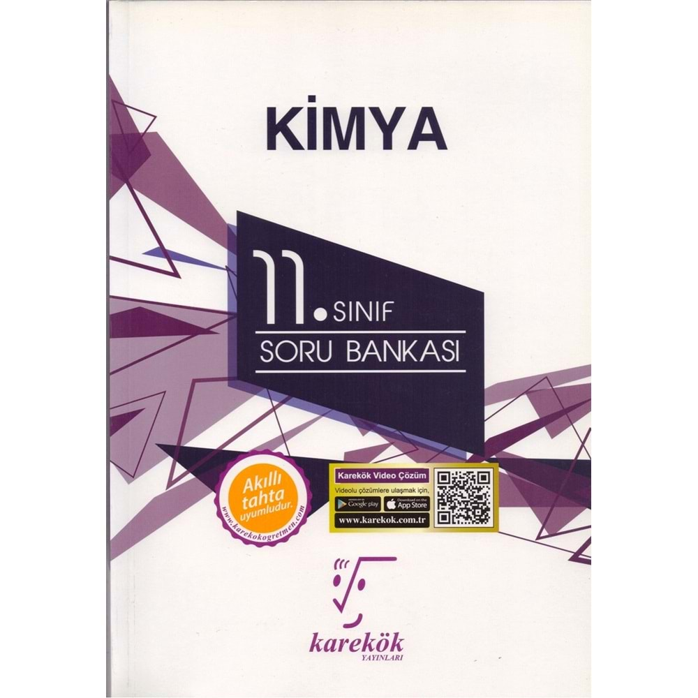 KAREKÖK 11.SINIF KİMYA SORU BANKASI