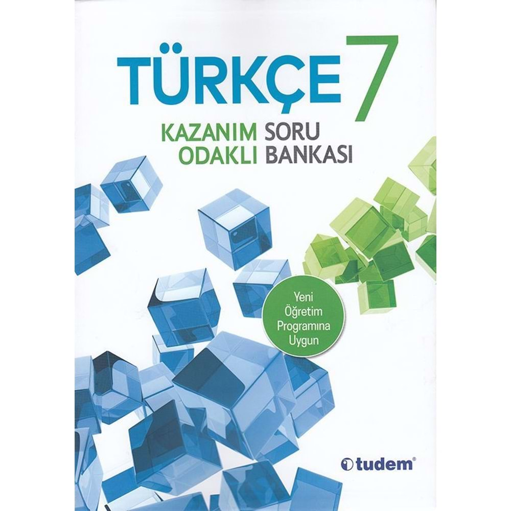 TUDEM 7.SINIF TÜRKÇE KAZANIM ODAKLI SORU BANKASI