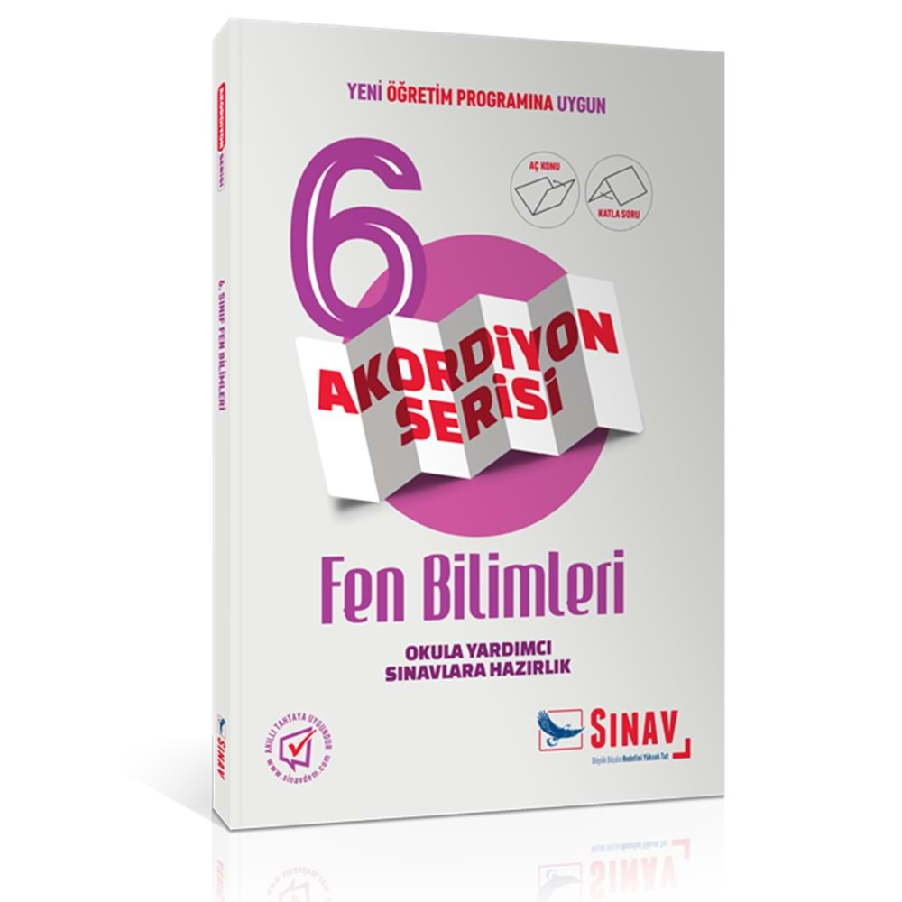 SINAV 6.SINIF FEN BİLİMLERİ AKORDİYON SERİSİ