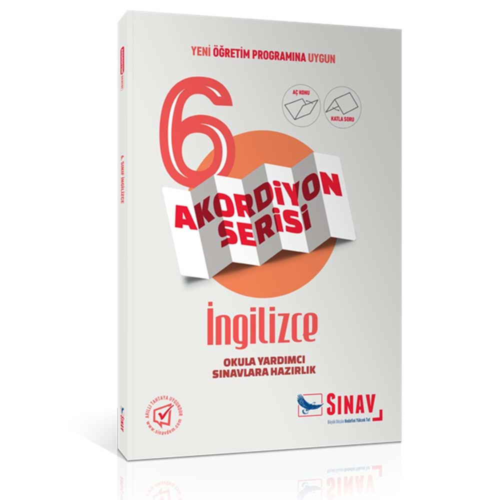 SINAV 6.SINIF İNGİLİZCE AKORDİYON SERİSİ