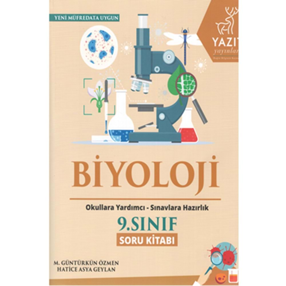 YAZIT 9.SINIF BİYOLOJİ SORU BANKASI