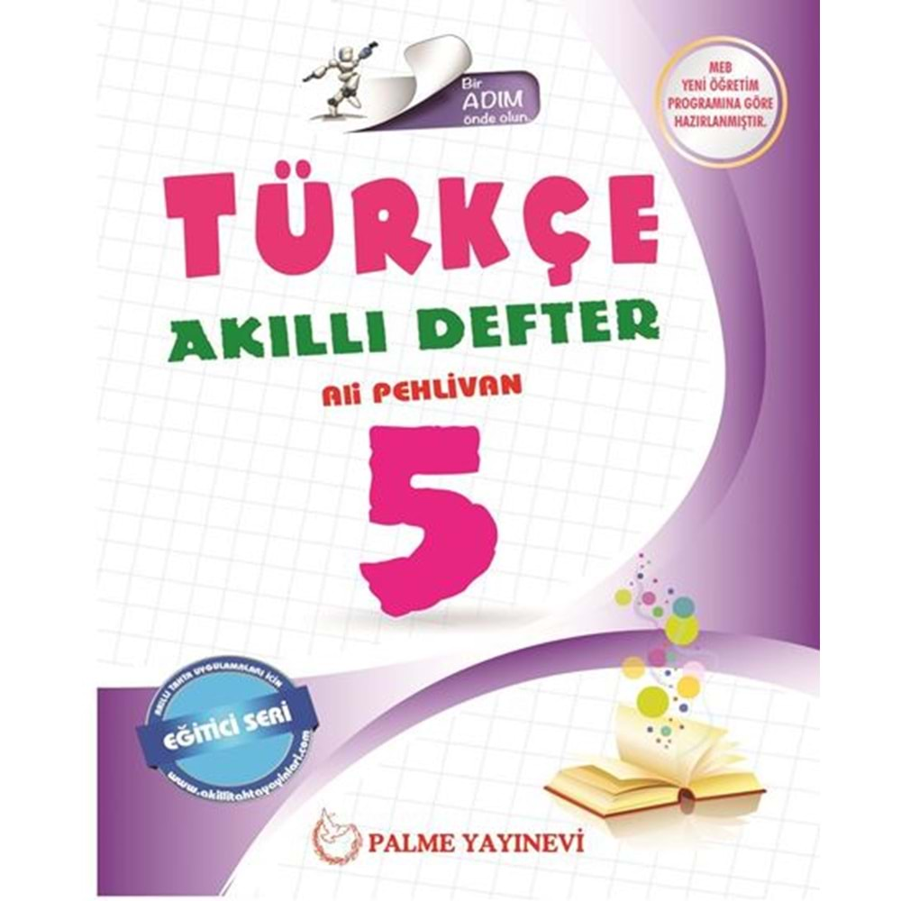 PALME 5.SINIF AKILLI TÜRKÇE DEFTER