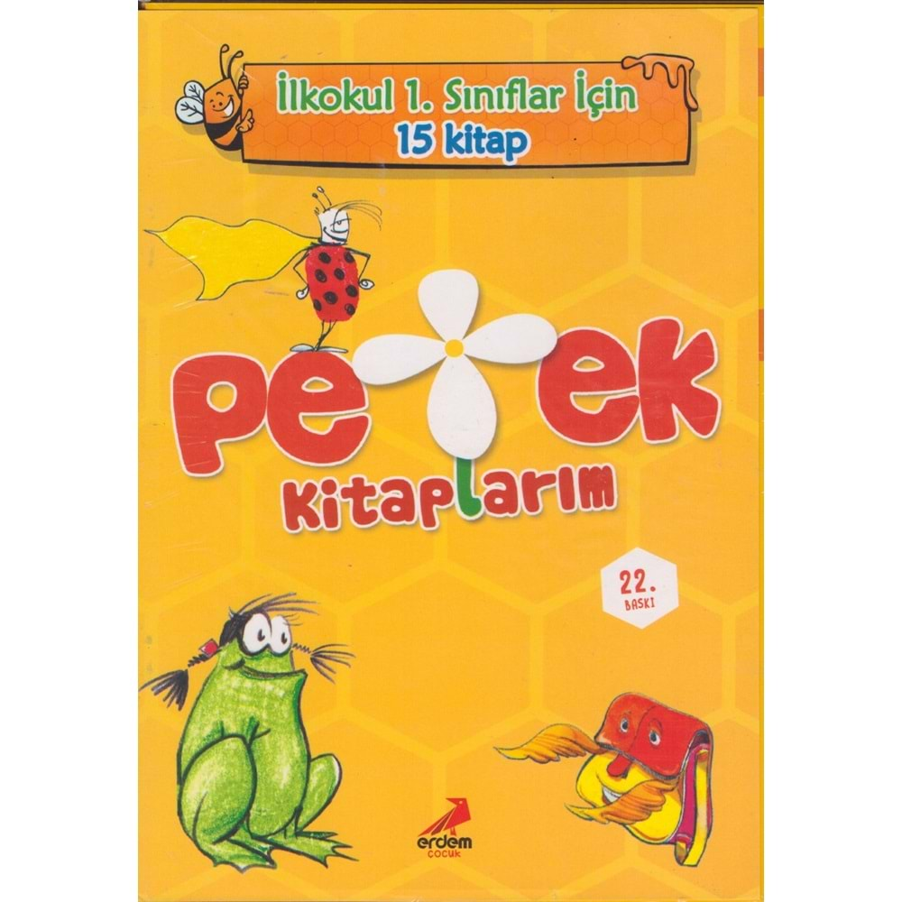 ERDEM PETEK KİTAPLARIM-1.SINIF ( 15 KİTAP )