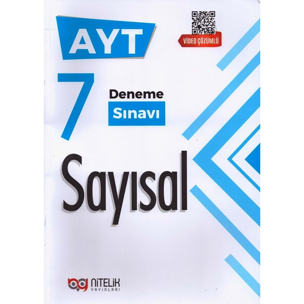 NİTELİK AYT 7 SAYISAL DENEME SINAVI