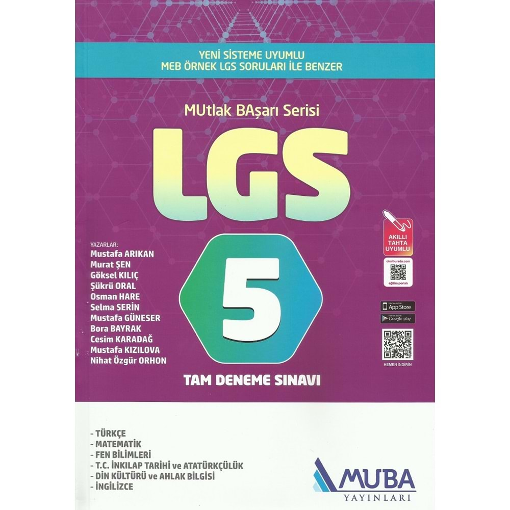 MUBA 8.SINIF LGS 5 FASİKÜL DENEME