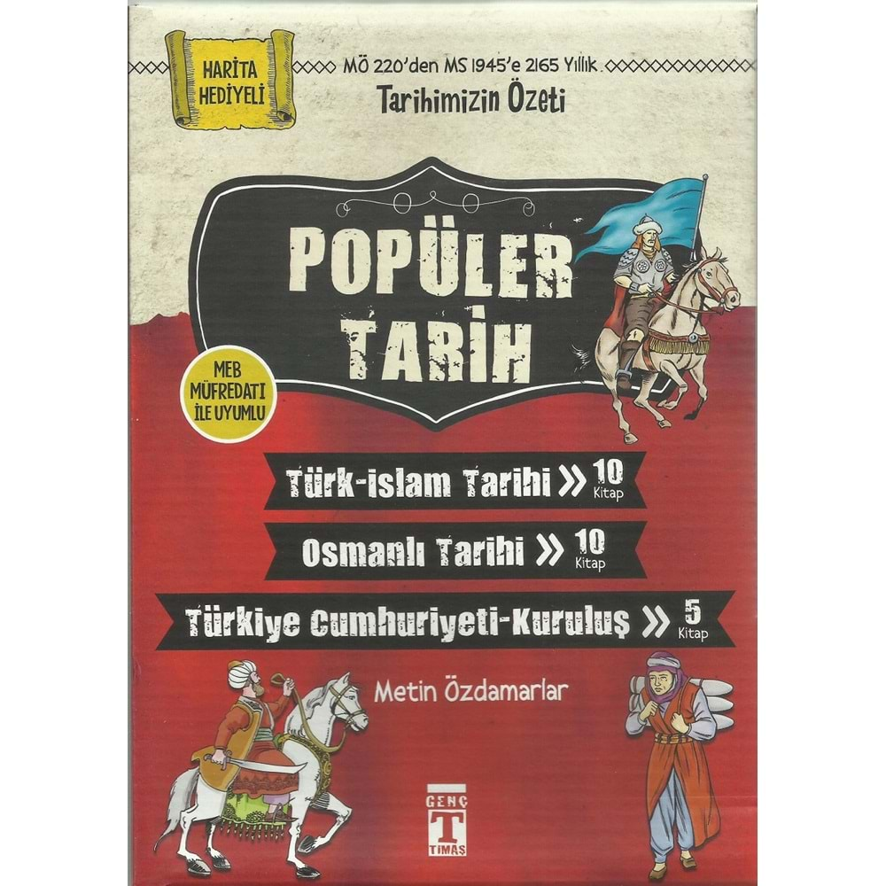 TİMAŞ POPÜLER TARİH ( 25 KİTAP )