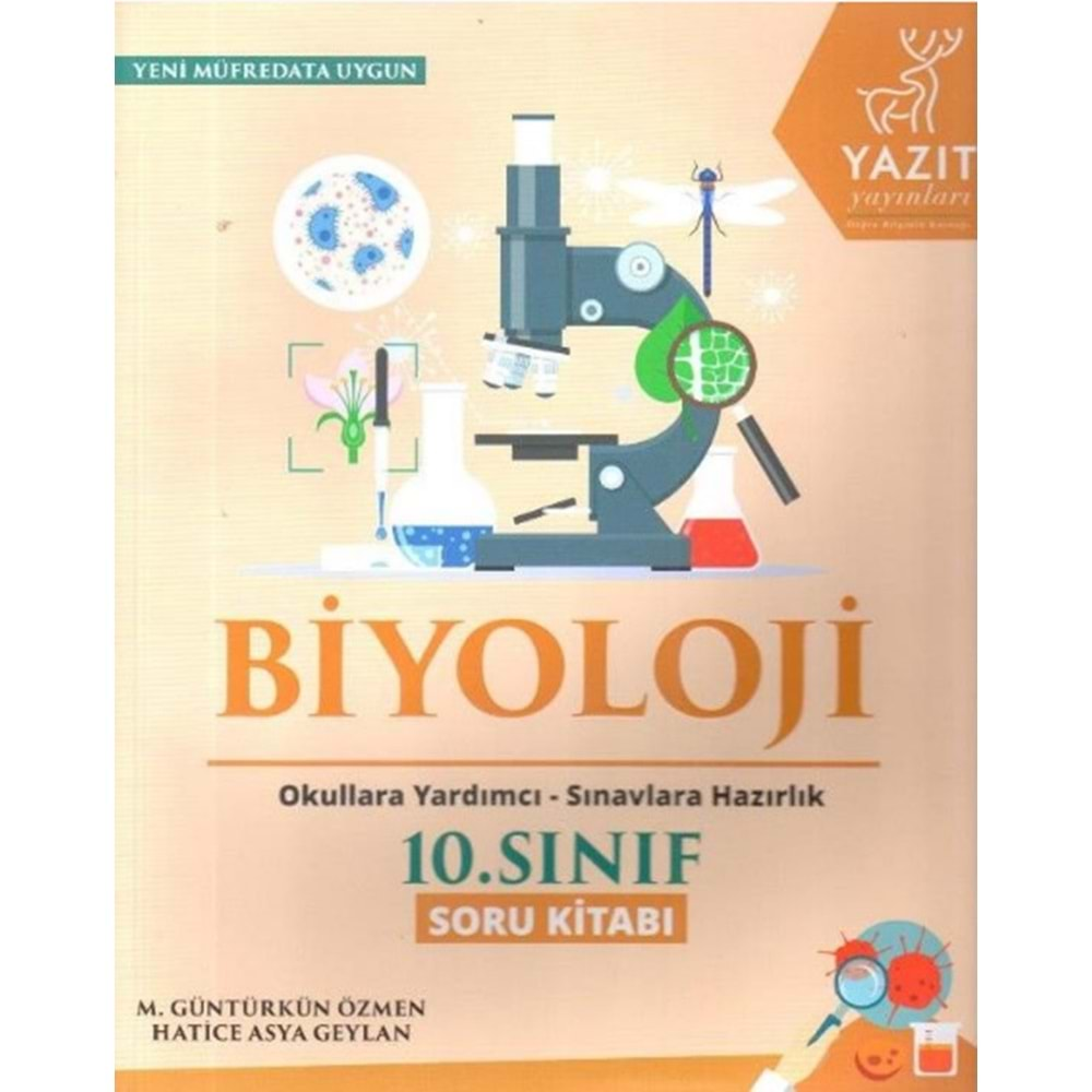 YAZIT 10.SINIF BİYOLOJİ SORU BANKASI