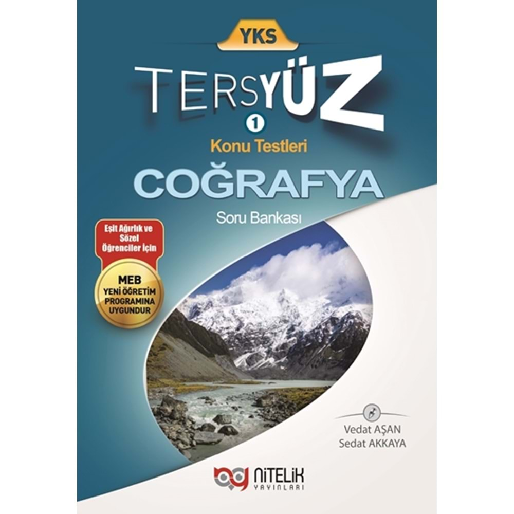 NİTELİK YKS TERSYÜZ COĞRAFYA SORU BANKASI