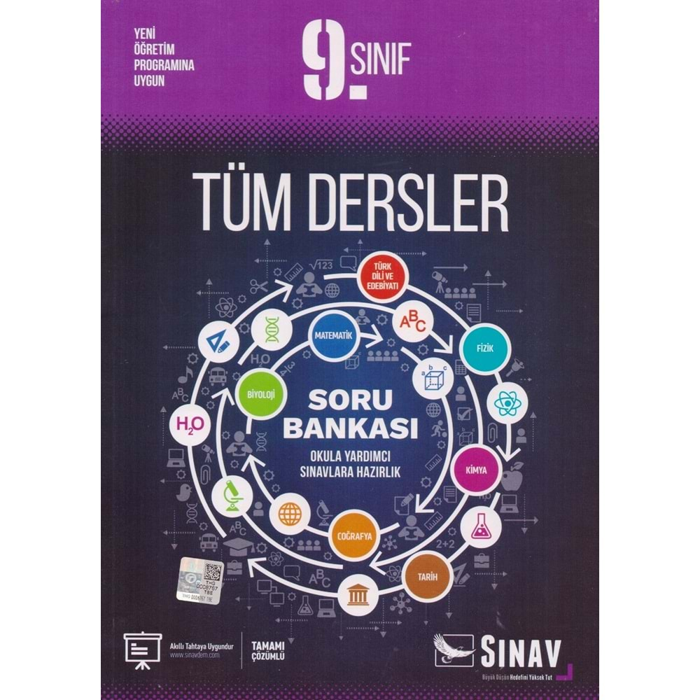 SINAV 9.SINIF TÜM DERSLER SORU BANKASI