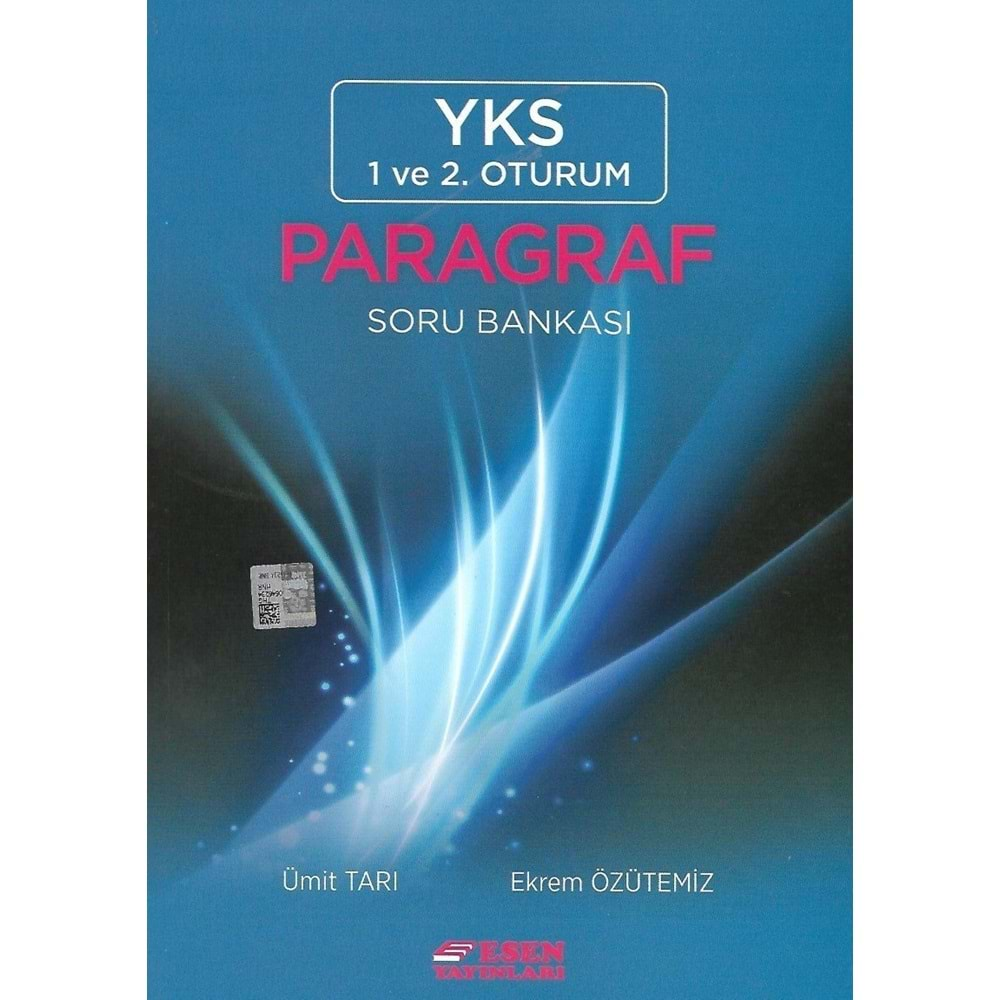 ESEN TYT&AYT PARAGRAF SORU BANKASI