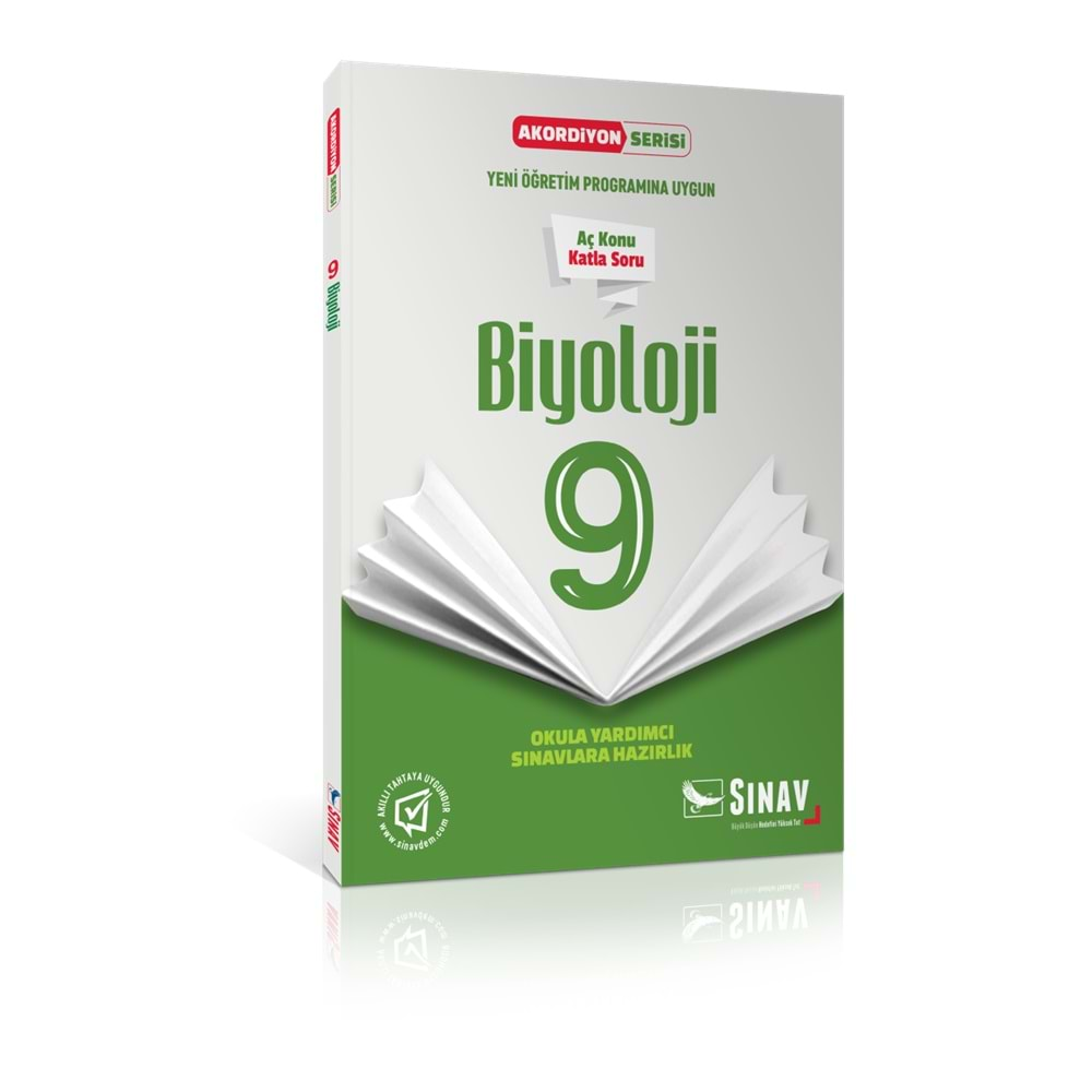 SINAV 9.SINIF BİYOLOJİ AKORDİYON SERİSİ