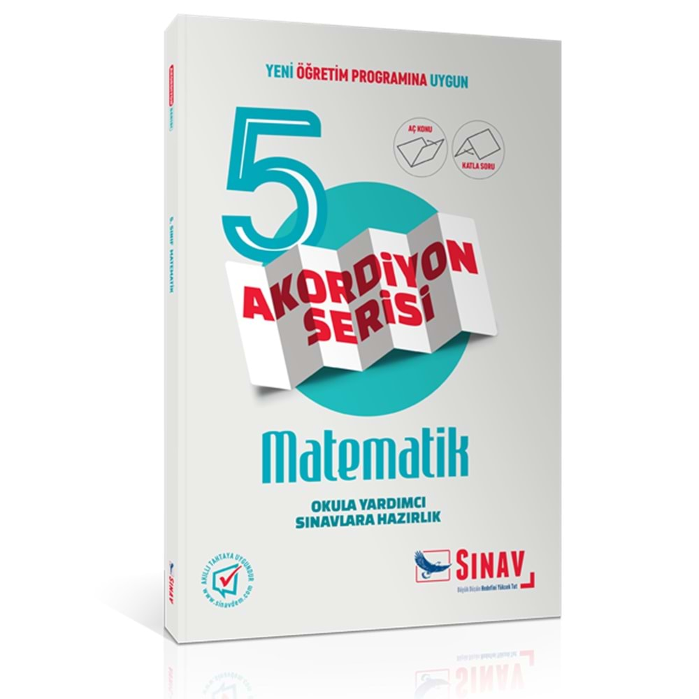 SINAV 5.SINIF MATEMATİK AKORDİYON SERİSİ