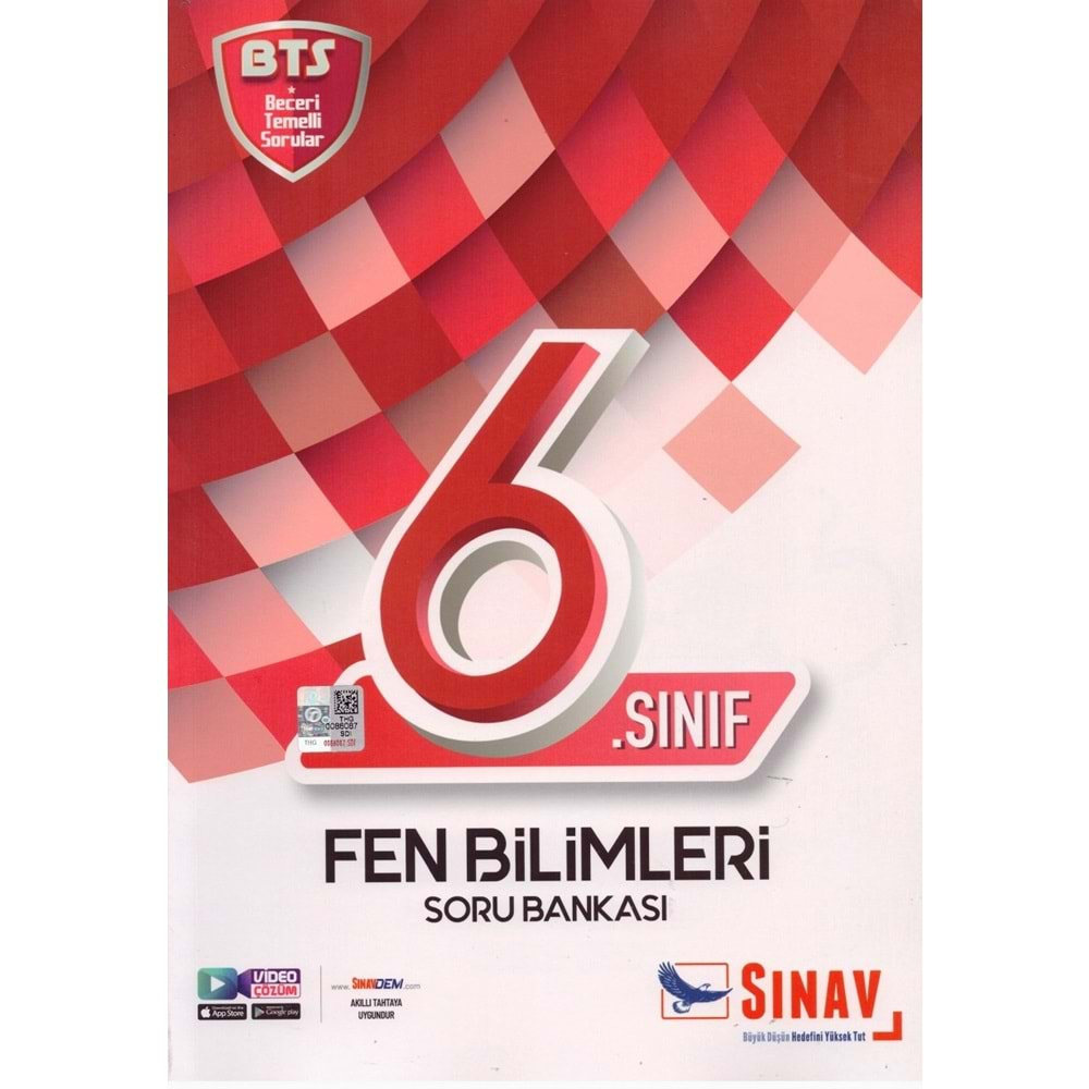 SINAV 6.SINIF FEN BİLİMLERİ BTS SORU BANKASI