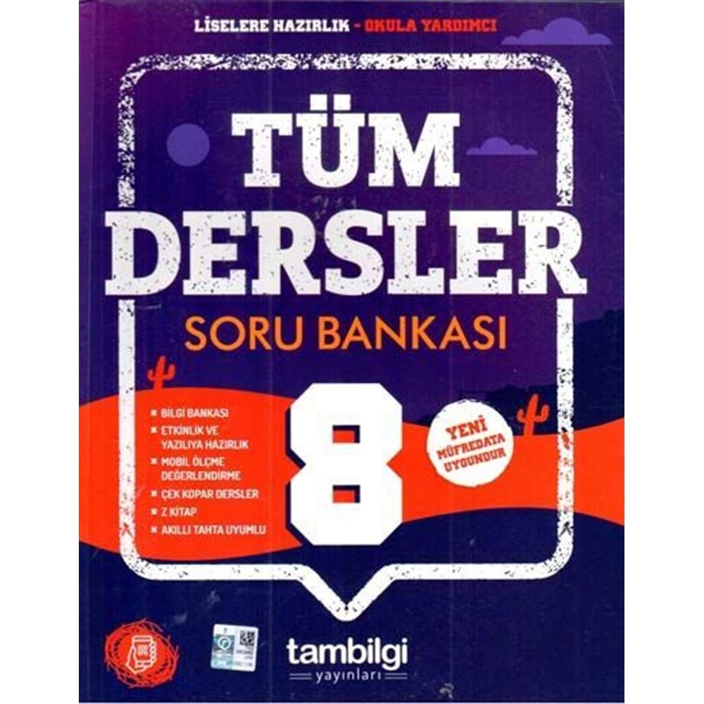 TAMBİLGİ 8.SINIF TÜM DERSLER SORU BANKASI