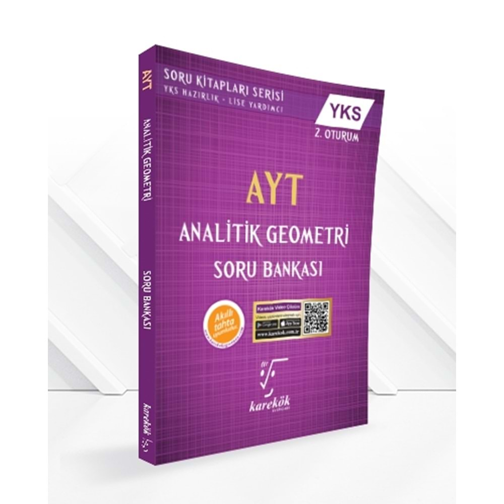 KAREKÖK AYT ANALİTİK GEOMETRİ SORU BANKASI