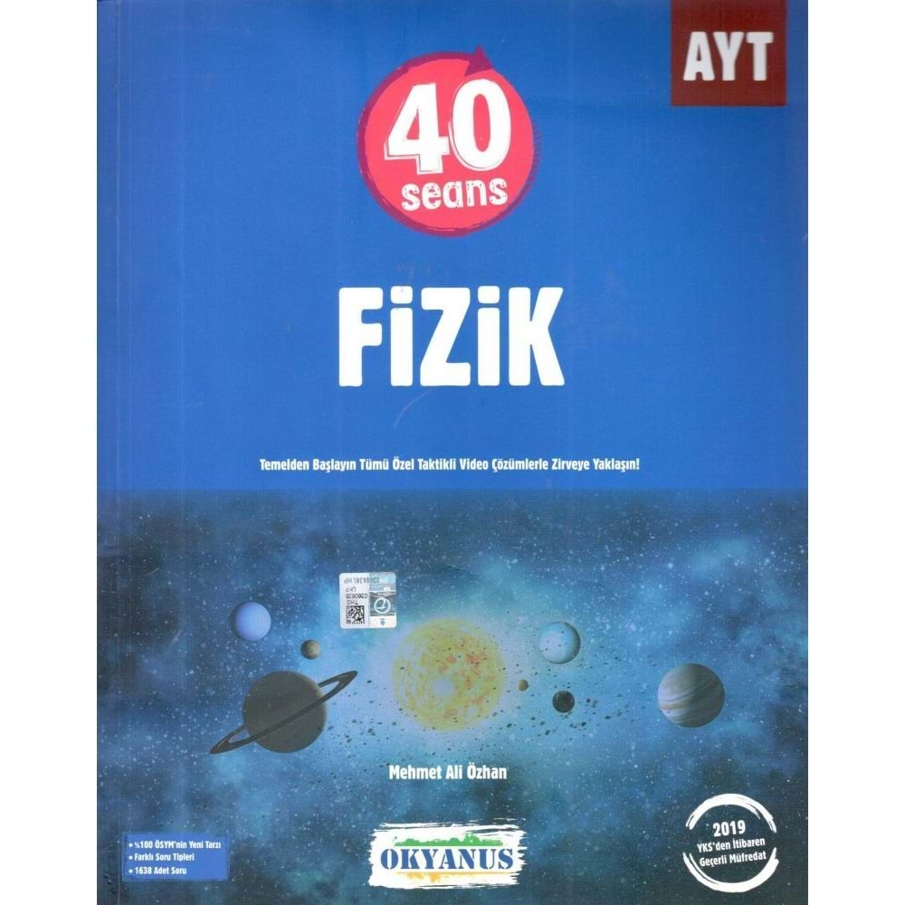 OKYANUS AYT 40 SEANS FİZİK