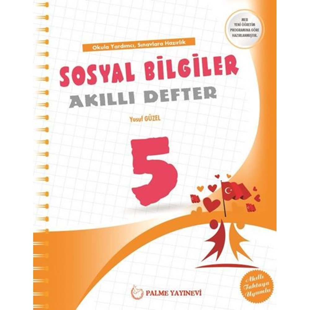 PALME 5.SINIF AKILLI SOSYAL BİLGİLER DEFTERİ