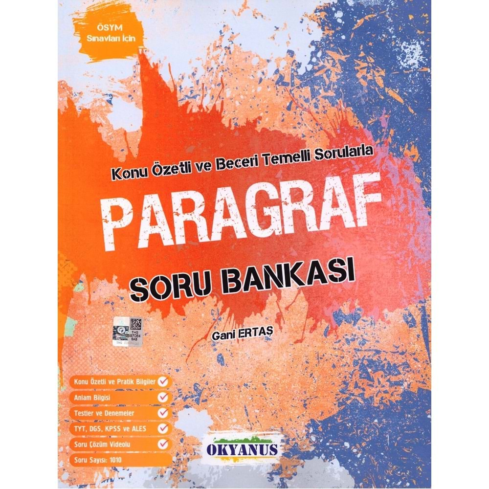 OKYANUS PARAGRAF KİTABI SORU BANKASI