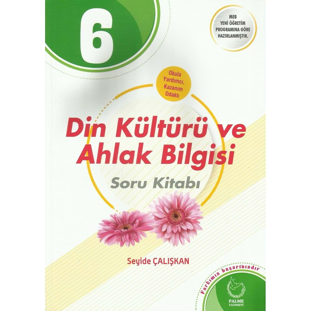 PALME 6.SINIF DİN KÜL. VE AH. BİL. SORU BANKASI