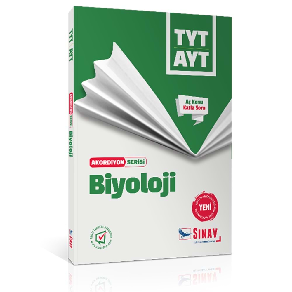 SINAV TYT&AYT BİYOLOJİ AKORDİYON SERİSİ