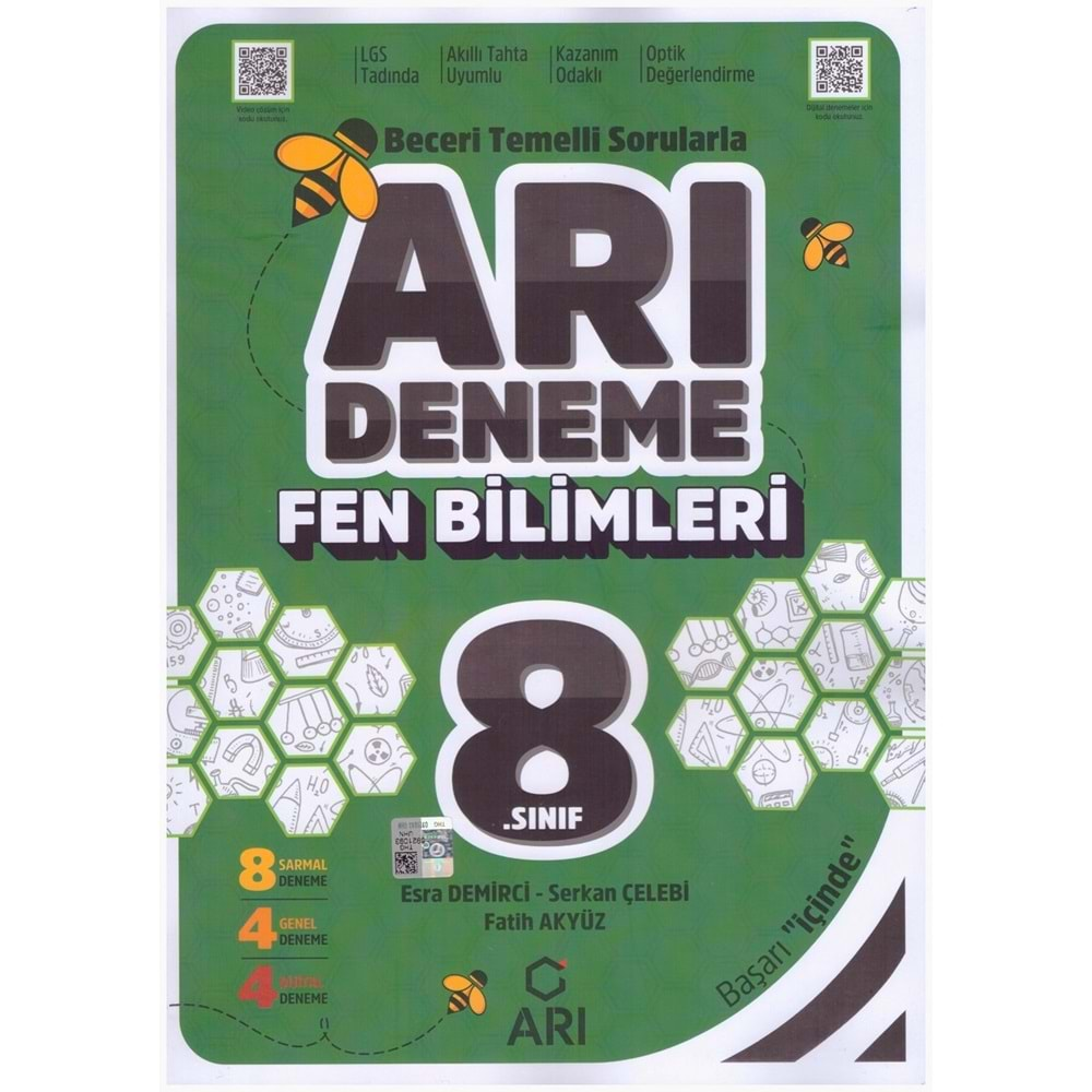 ARI 8.SINIF FEN BİLİMLERİ DENEME