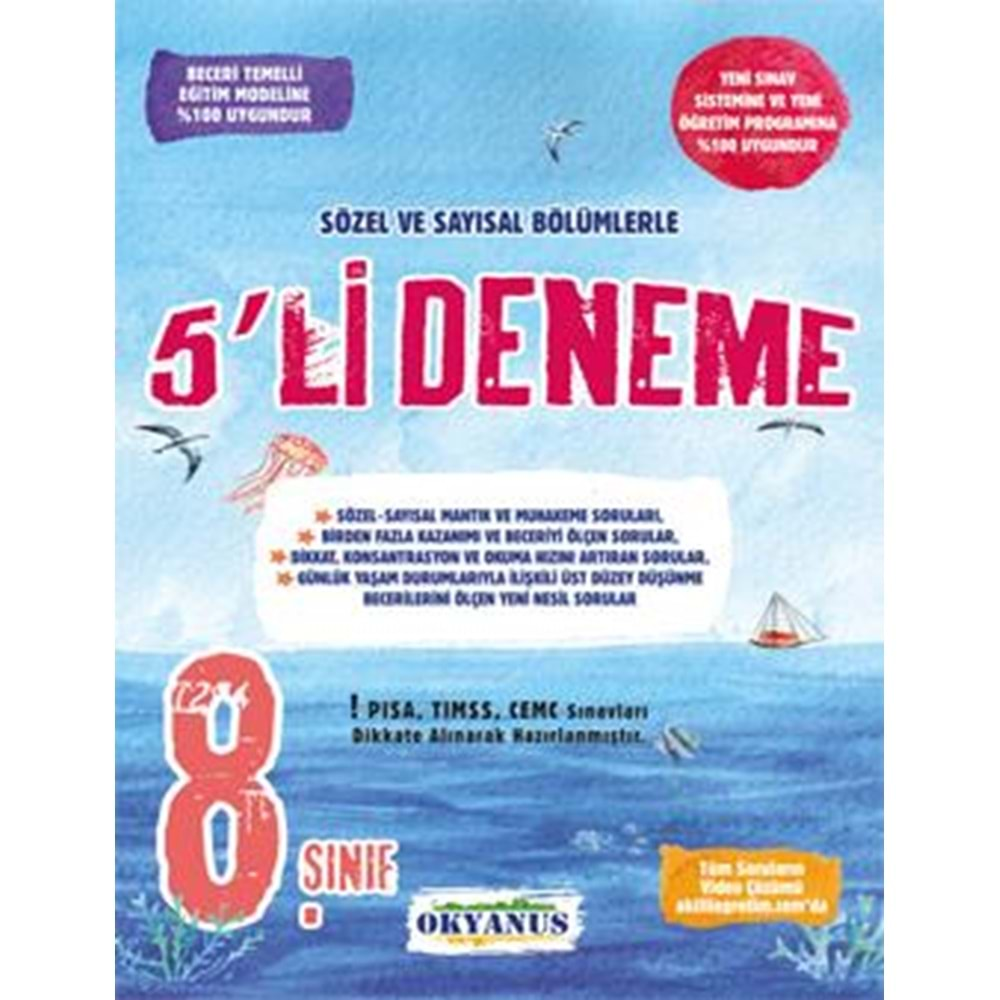 OKYANUS 8.SINIF 5 FASİKÜL DENEME