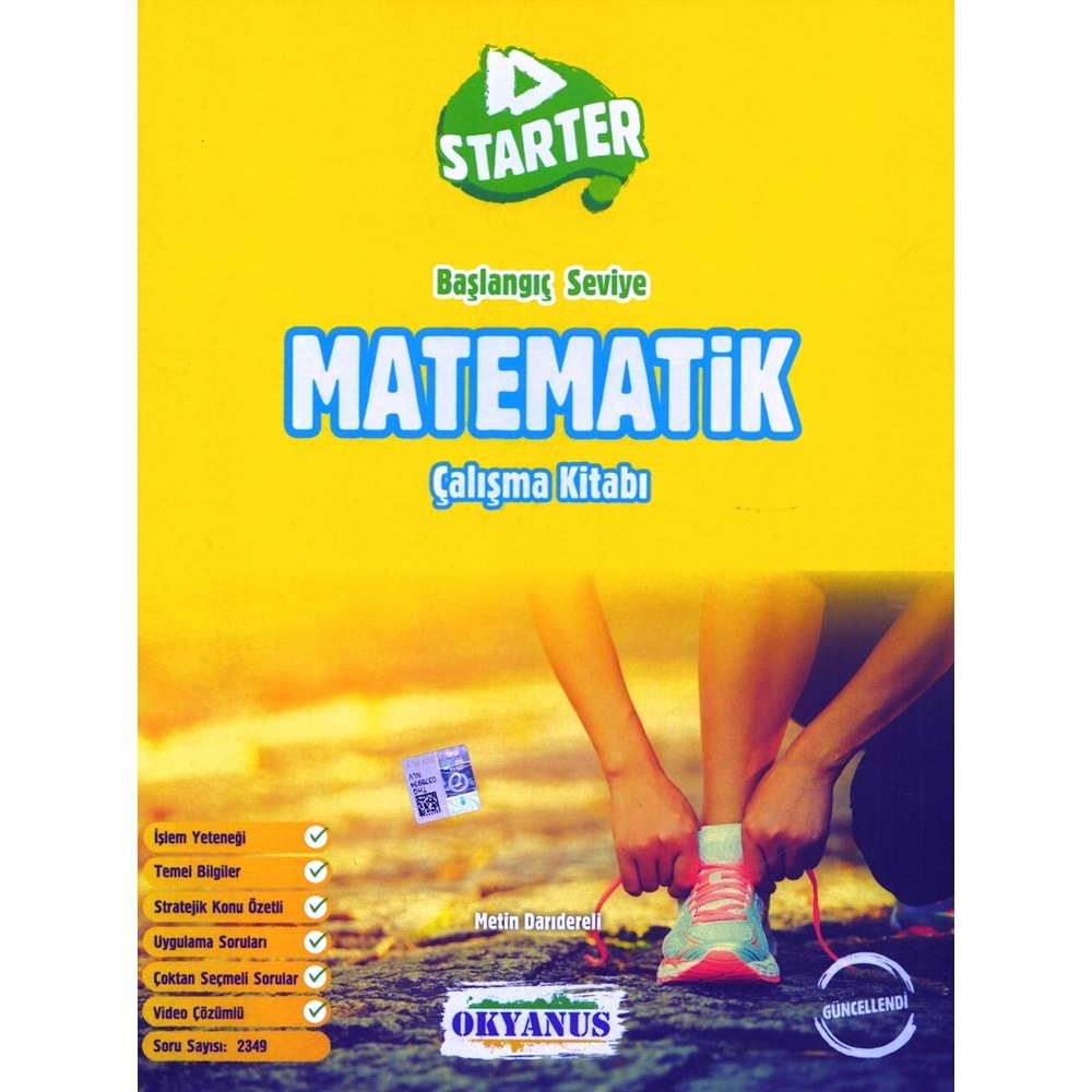 OKYANUS STARTER MATEMATİK ÇALIŞMA KİTABI