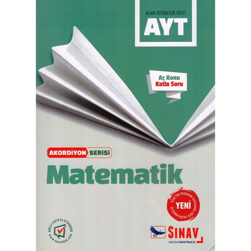 SINAV AYT MATEMATİK AKORDİYON SERİSİ