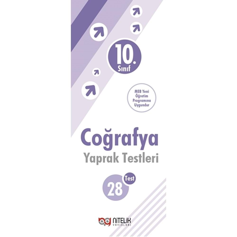 NİTELİK 10.SINIF COĞRAFYA YAPRAK TEST