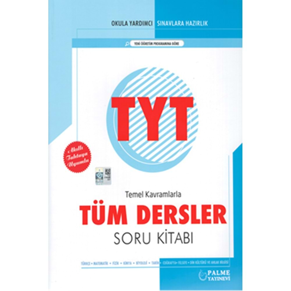 PALME TYT TÜM DERSLER SORU KİTABI