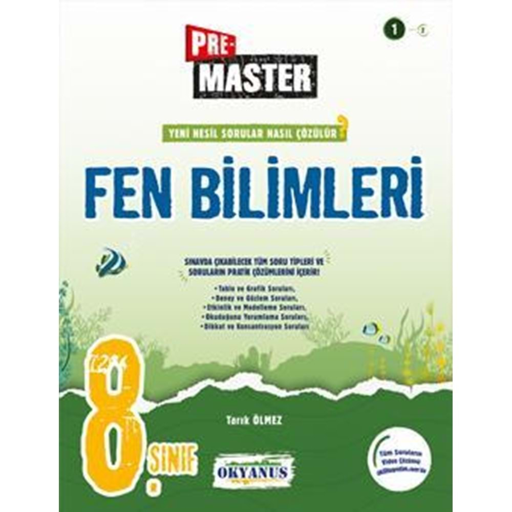 OKYANUS 8.SINIF PRE MASTER FEN BİLİMLERİ