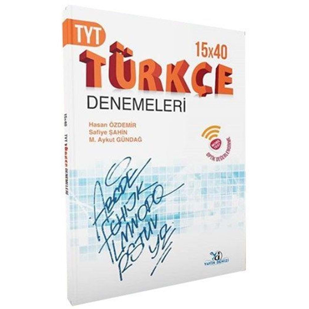 YAYIN DENİZİ TYT TÜRKÇE 15*40 DENEME