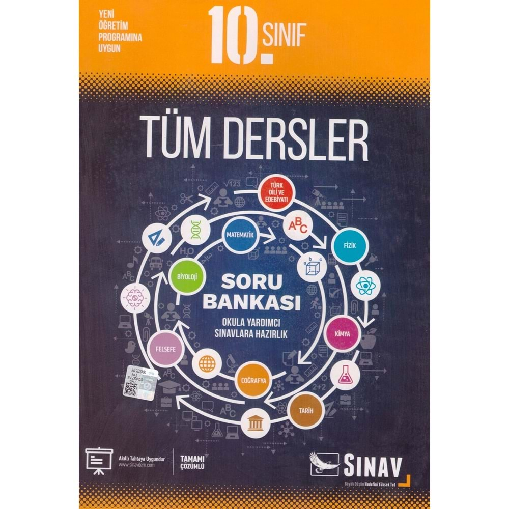 SINAV 10.SINIF TÜM DERSLER SORU BANKASI