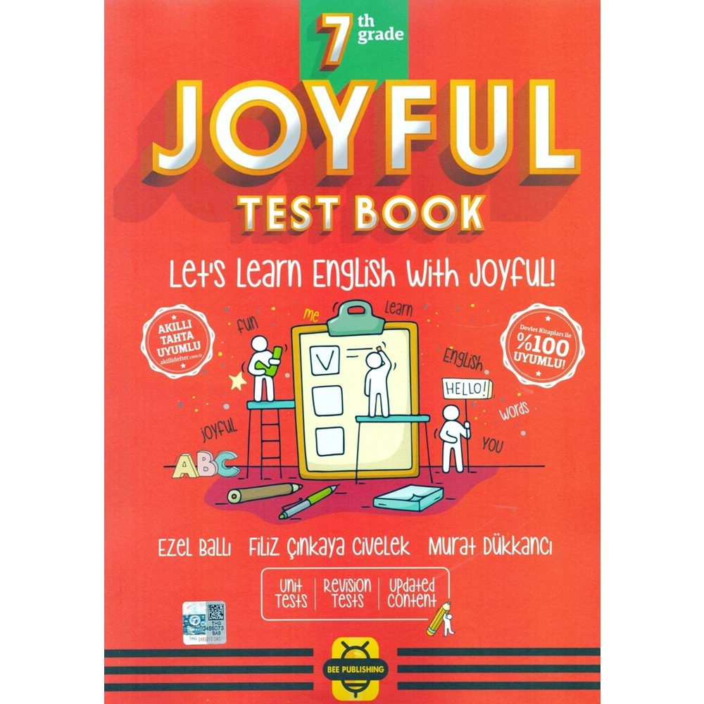 BEE PUBLİSHİNG 7.SINIF MY JOYFUL TEST BOOK