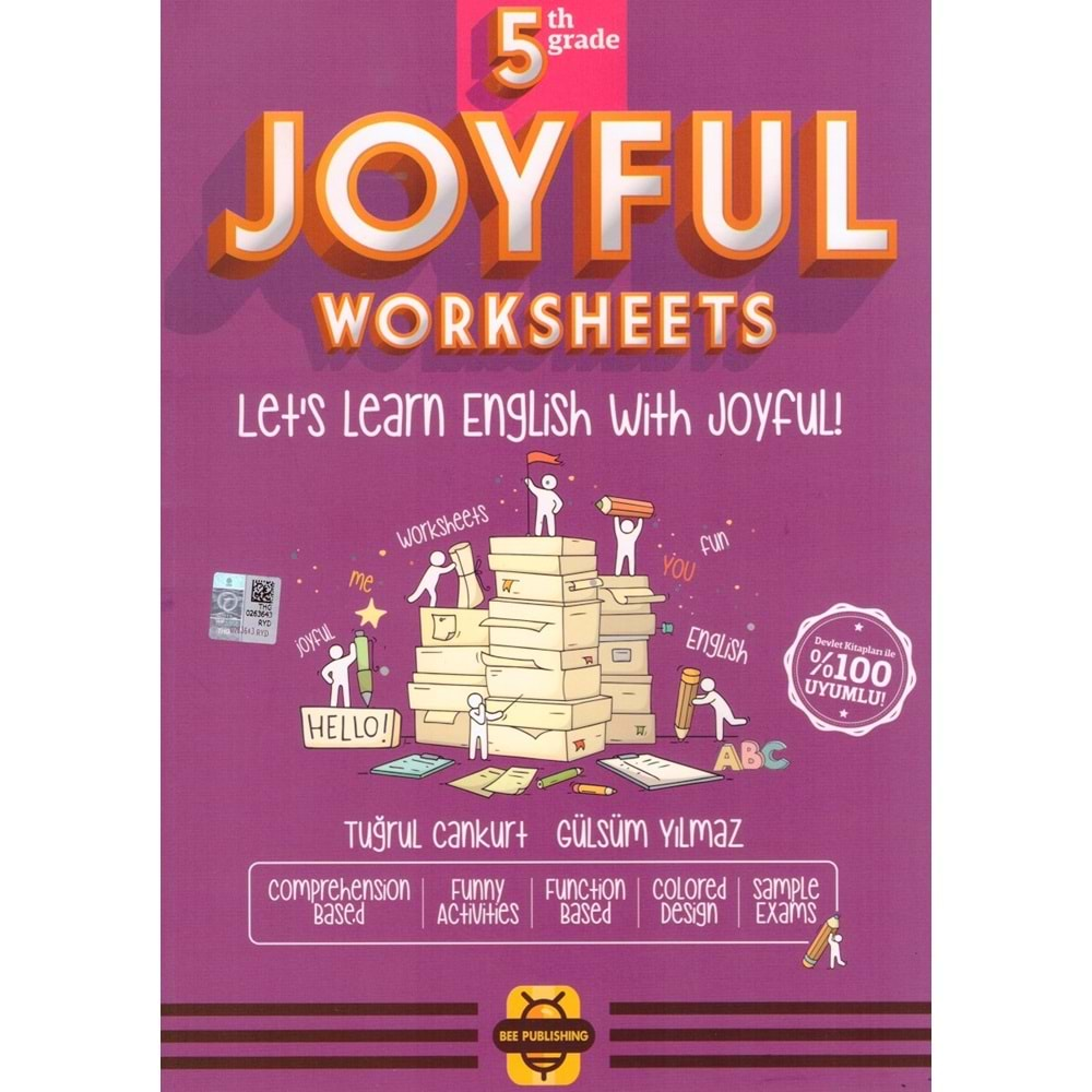 BEE PUBLİSHİNG 5.SINIF MY JOYFUL WORKSHEETS