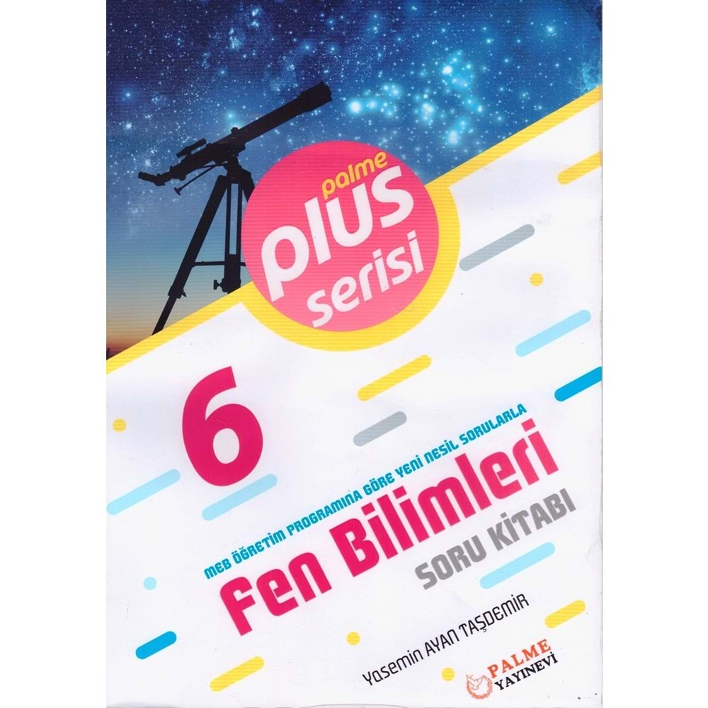 PALME 6.SINIF PLUS FEN BİLİMLERİ SORU BANKASI