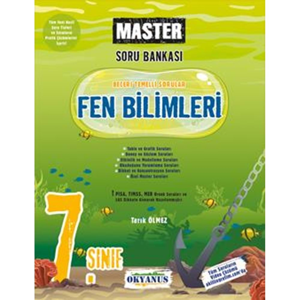 OKYANUS 7.SINIF MASTER FEN BİLİMLERİ SORU