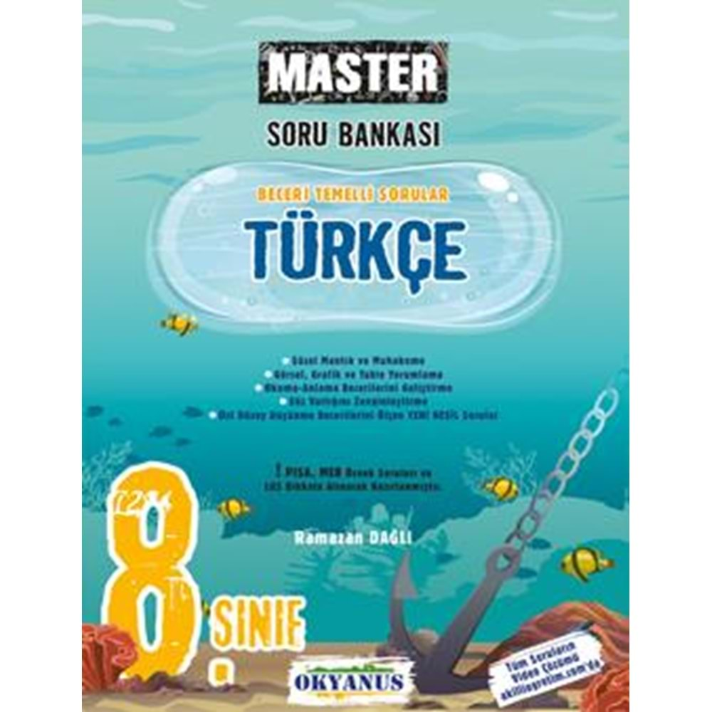 OKYANUS 8.SINIF MASTER TÜRKÇE SORU BANKASI