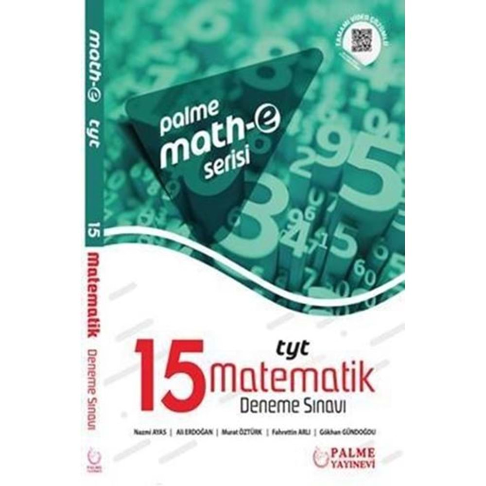 PALME MATH-E SERİSİ TYT MATEMATİK 15 DENEME SINAVI