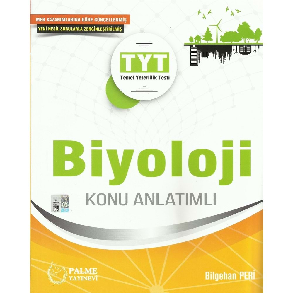 PALME TYT BİYOLOJİ KONU ANLATIMLI