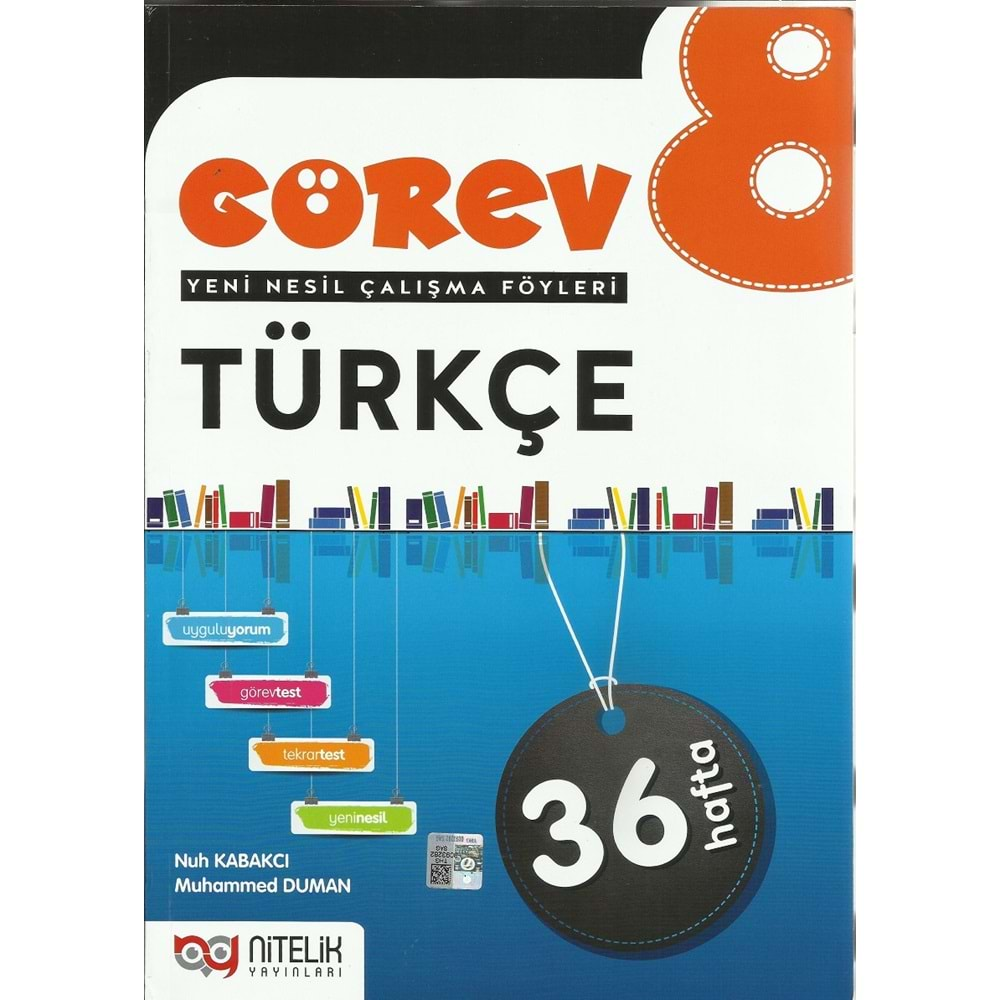 NİTELİK 8.SINIF GÖREV TÜRKÇE