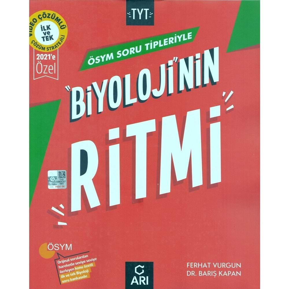 ARI TYT BİYOLOJİ NİN RİTMİ